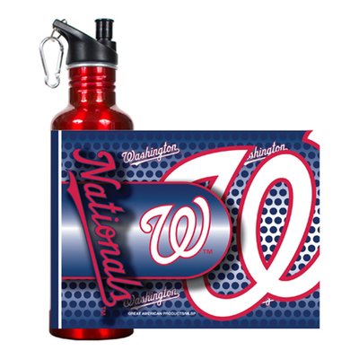 Washington Nationals 26oz Wrap Water Bottle