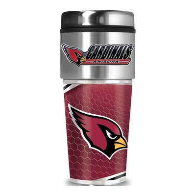 Arizona Cardinals 16oz Stainless Steel Tumbler