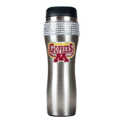 U Of Minnesota Jeweled 14 oz Stainless Steel Tumbler