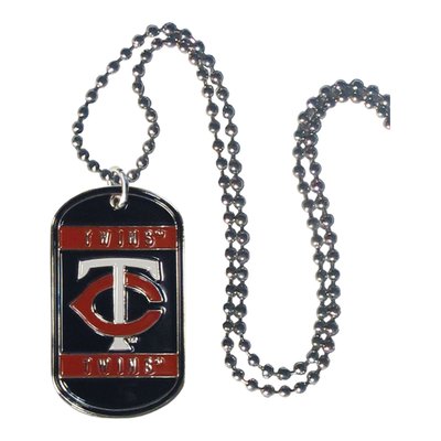 Minnesota Twins 20" Dogtag Chain Necklace