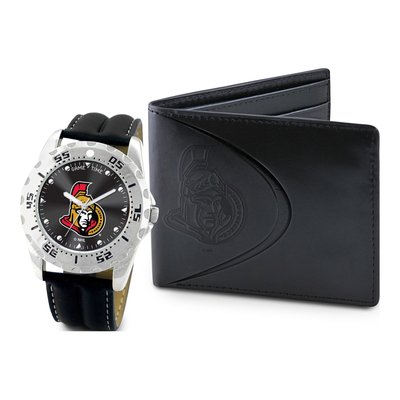 Men's Ottawa Senators Watch & Wallet Gift Set