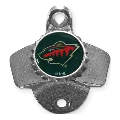 Minnesota Wild Wall Mounted Bottle Opener