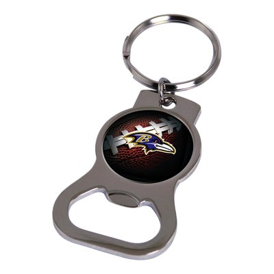 Baltimore Ravens Bottle Opener Key Ring
