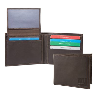 NFL New York Giants RFID Leather Wallet