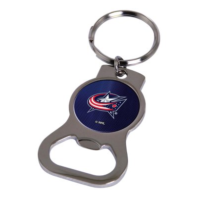 Columbus Blue Jackets Bottle Opener Key Ring