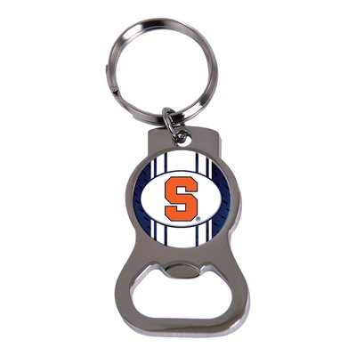 Ncaa Syracuse Silver-Tone Bottle Opener Key Ring By Rico Industries