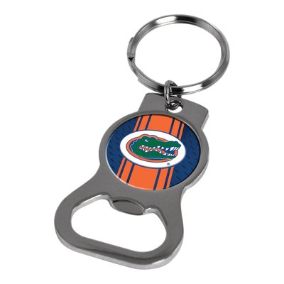 Ncaa Univ. Of Florida Silver-Tone Bottle Opener Key Ring By Rico Industries