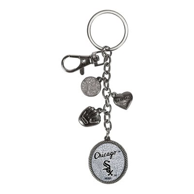 MLB Chicago White Sox Charm Key Ring Gift