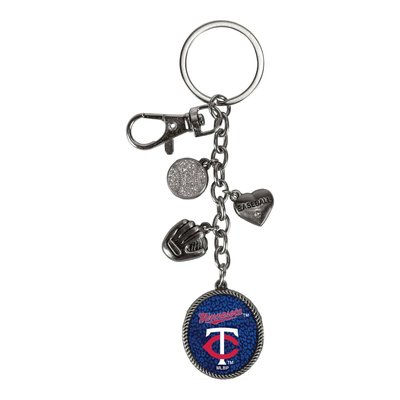 Minnesota Twins Charm Key Ring