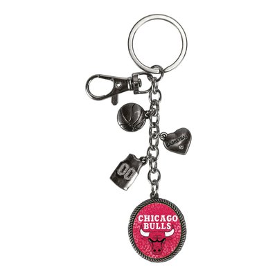 Chicago Bulls Charm Key Ring