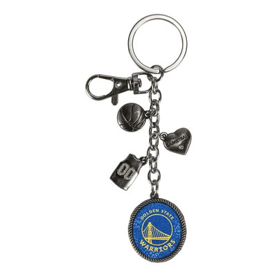 Golden State Warriors Charm Key Ring