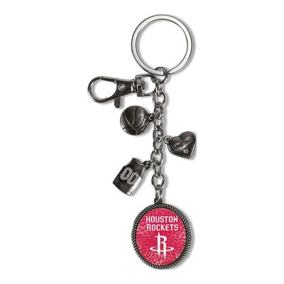 Houston Rockets Sparo Charm Key Ring