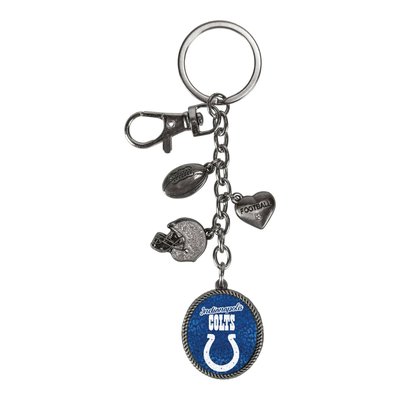 Indianapolis Colts Sparo Charm Key Ring