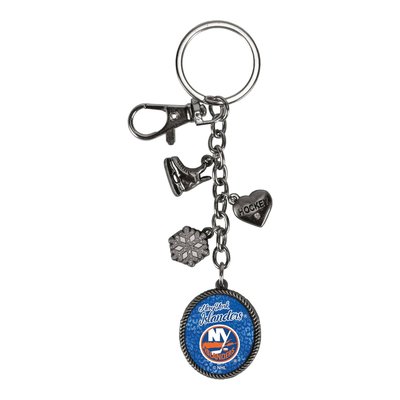 NY Islanders Sparo Charm Key Ring
