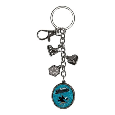 San Jose Sharks Key Ring
