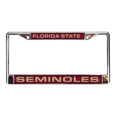 Florida State Chrome Acrylic License Plate Frame