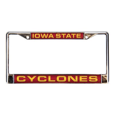 Iowa State Cyclones Chrome License Plate Frame