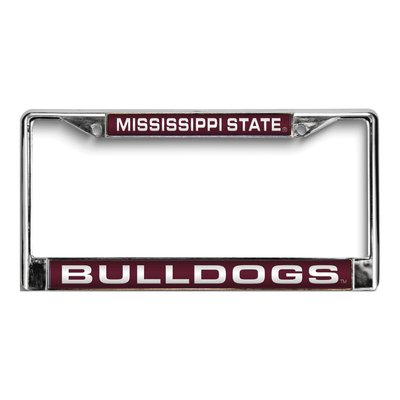 Mississippi State Chrome Acrylic License Plate Frame
