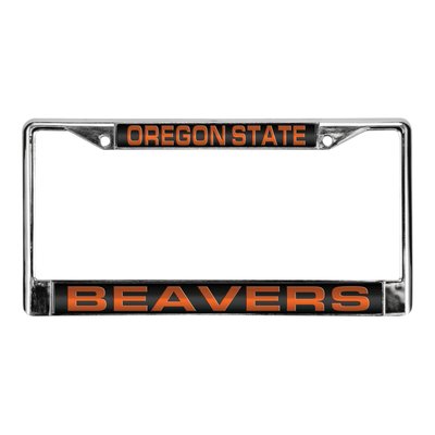Oregon State Chrome Acrylic License Plate Frame