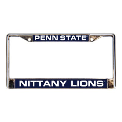 Penn State Chrome Acrylic License Plate Frame