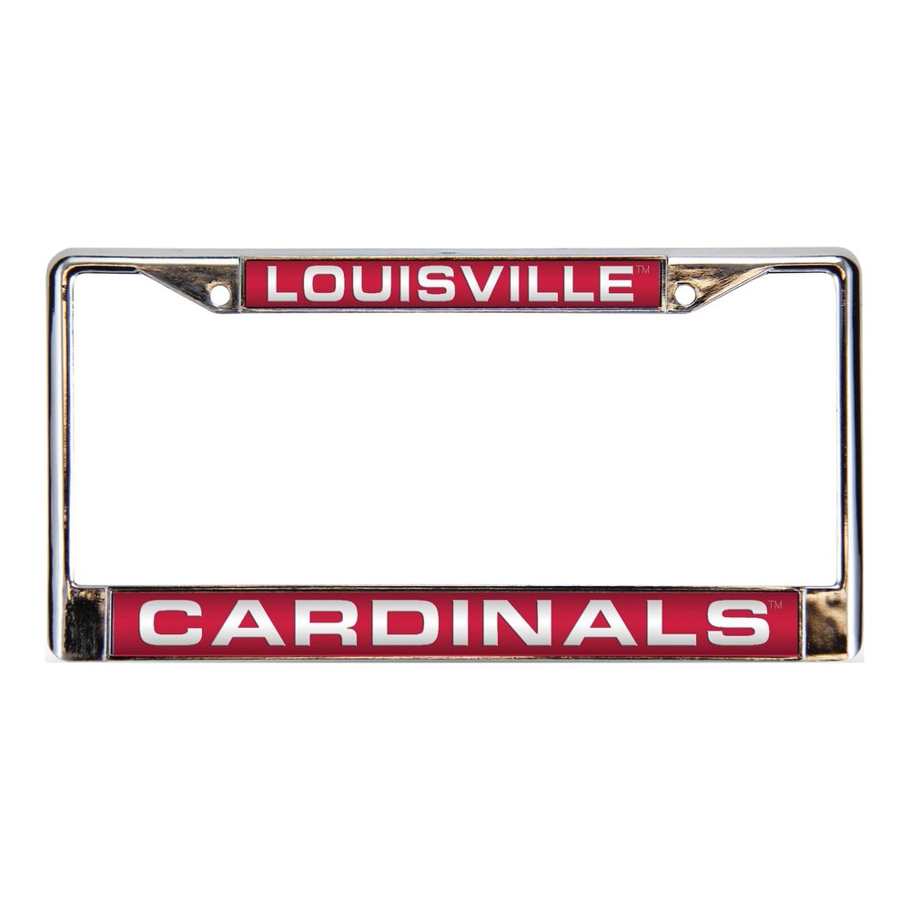 University of Louisville Chrome License Plate Frame