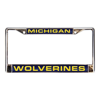 University of Michigan Chrome License Plate Frame