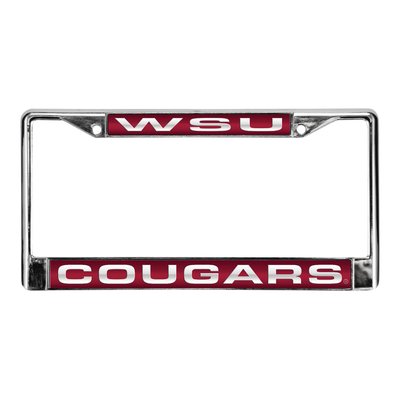 Washington State Cougars License Plate Frame