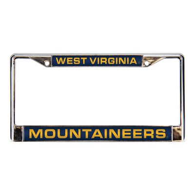 West Virginia University Chrome License Plate Frame
