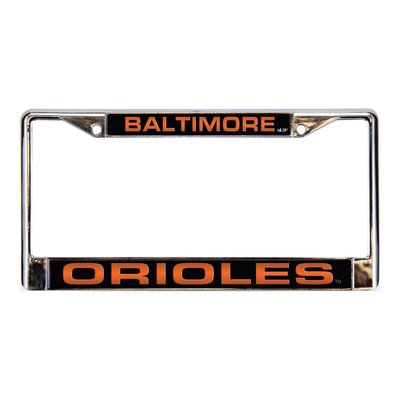 Baltimore Orioles Chrome Acrylic License Plate Frame