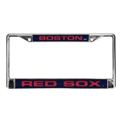 MLB Boston Red Sox Laser Chrome License Plate Frame