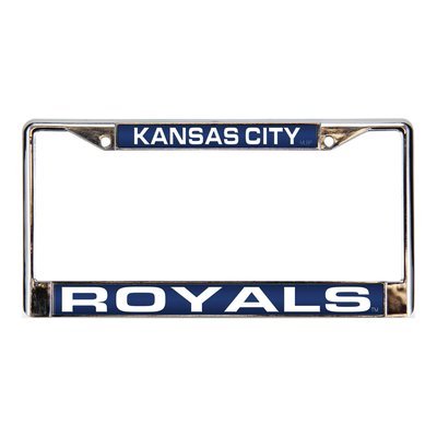 Kansas City Royals Blue Chrome License Plate Frame