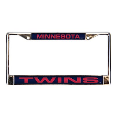 Minnesota Twins Laser Chrome Acrylic License Plate Frame