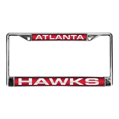 Atlanta Hawks Laser Chrome License Plate Frame