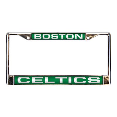 Boston Celtics Laser Chrome License Plate Frame