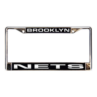 Brooklyn Nets Chrome Acrylic License Plate Frame
