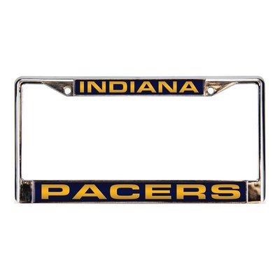 Indiana Pacers Laser Chrome License Plate Frame