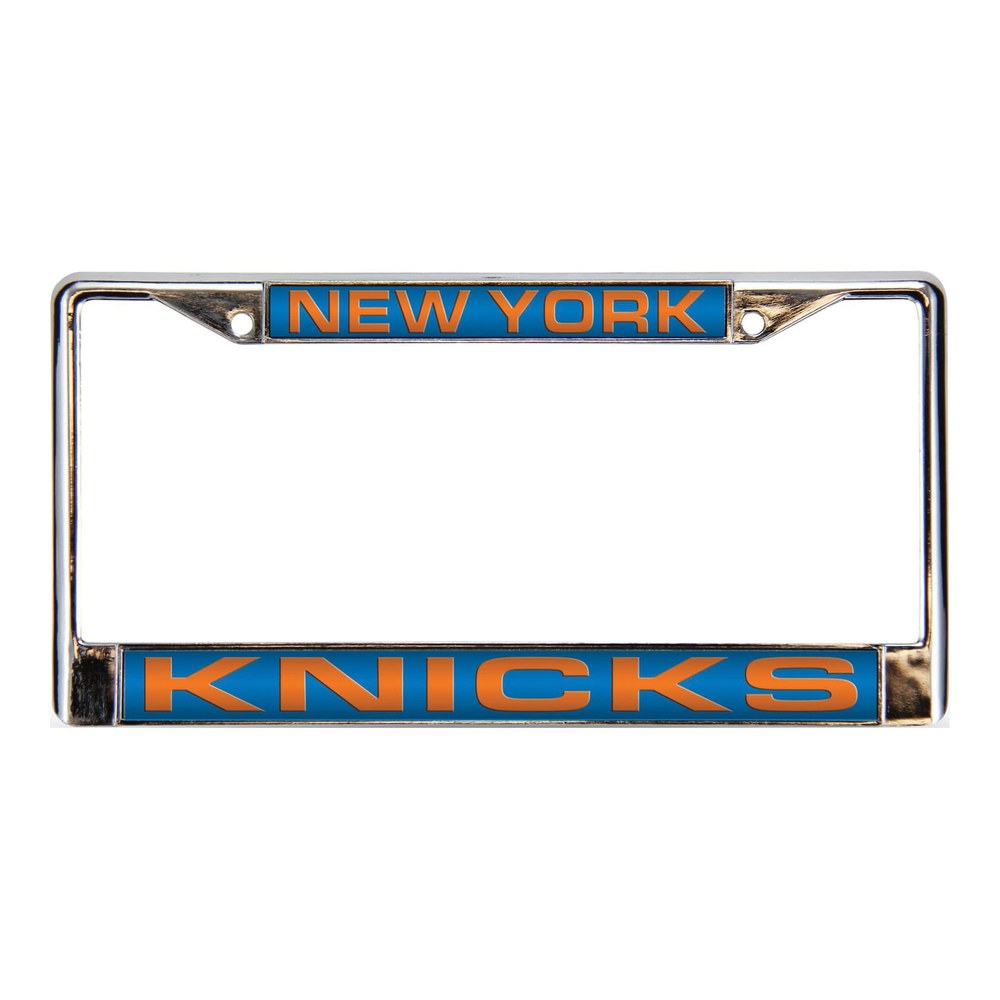 NBA New York Knicks Chrome License Plate Frame