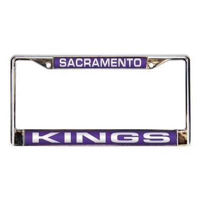 Sacramento Kings Purple Chrome License Plate Frame