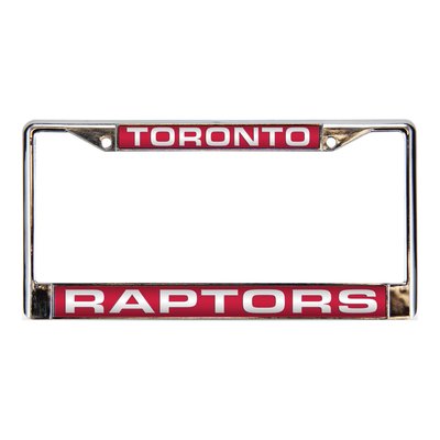 Toronto Raptors Red Chrome License Plate Frame
