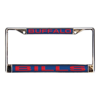 Buffalo Bills Chrome Acrylic License Plate Frame