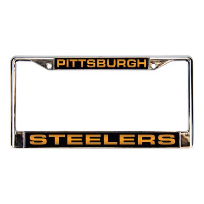 Pittsburgh Steelers Laser Chrome License Plate Frame