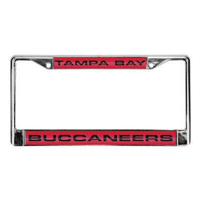 Tampa Bay Buccaneers Laser Chrome License Frame