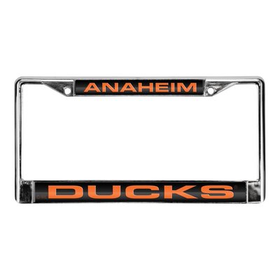 Anaheim Ducks Laser Chrome License Plate Frame