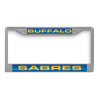 Buffalo Sabres Laser Chrome License Plate Frame