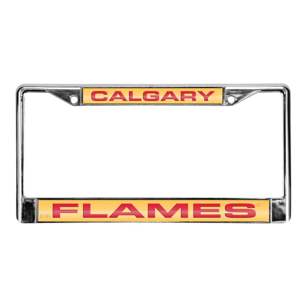 Calgary Flames Acrylic License Plate Frame