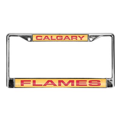 Calgary Flames Acrylic License Plate Frame