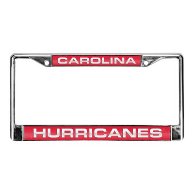Carolina Hurricanes Red Chrome License Plate Frame