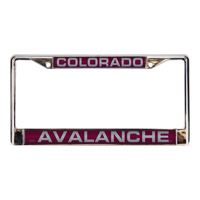 Colorado Avalanche Acrylic License Plate Frame