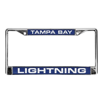 Tampa Bay Lightning Chrome Acrylic License Plate Frame