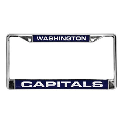 Washington Capitals Laser Chrome License Plate Frame
